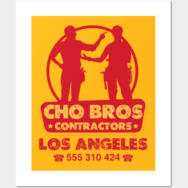 Cho Bros Contractors, Beef handyman Wall Art by Teessential